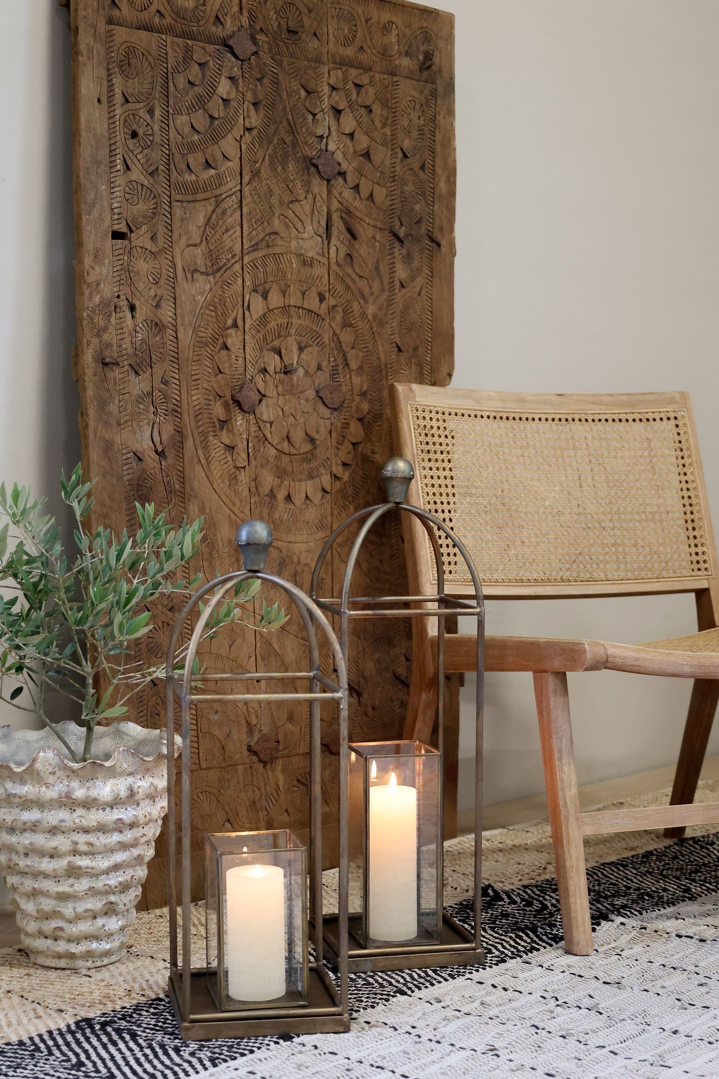 Chic Antique - Loungestol m. fletsæde & ryg