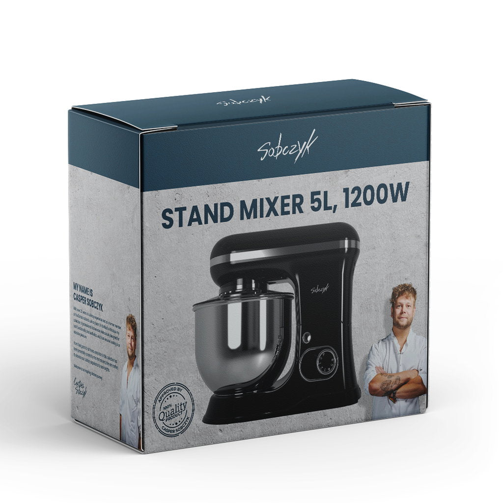 Sobczyk Røremaskine 5 L – 1200W med 6 Hastigheder (UGE 41)