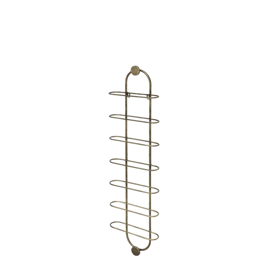 Chic Antique Vinholder til Væg – Messing H109 cm