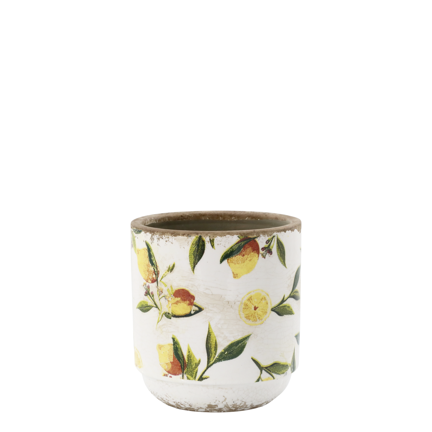 Chic Antique - Limone Skjuler med Citronmotiv H13/Ø15,5 cm