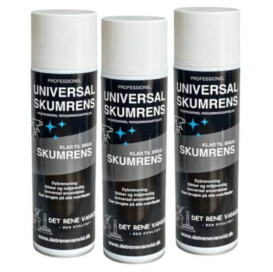 UNIVERSAL SKUMRENS (500 ml) 3 stk.