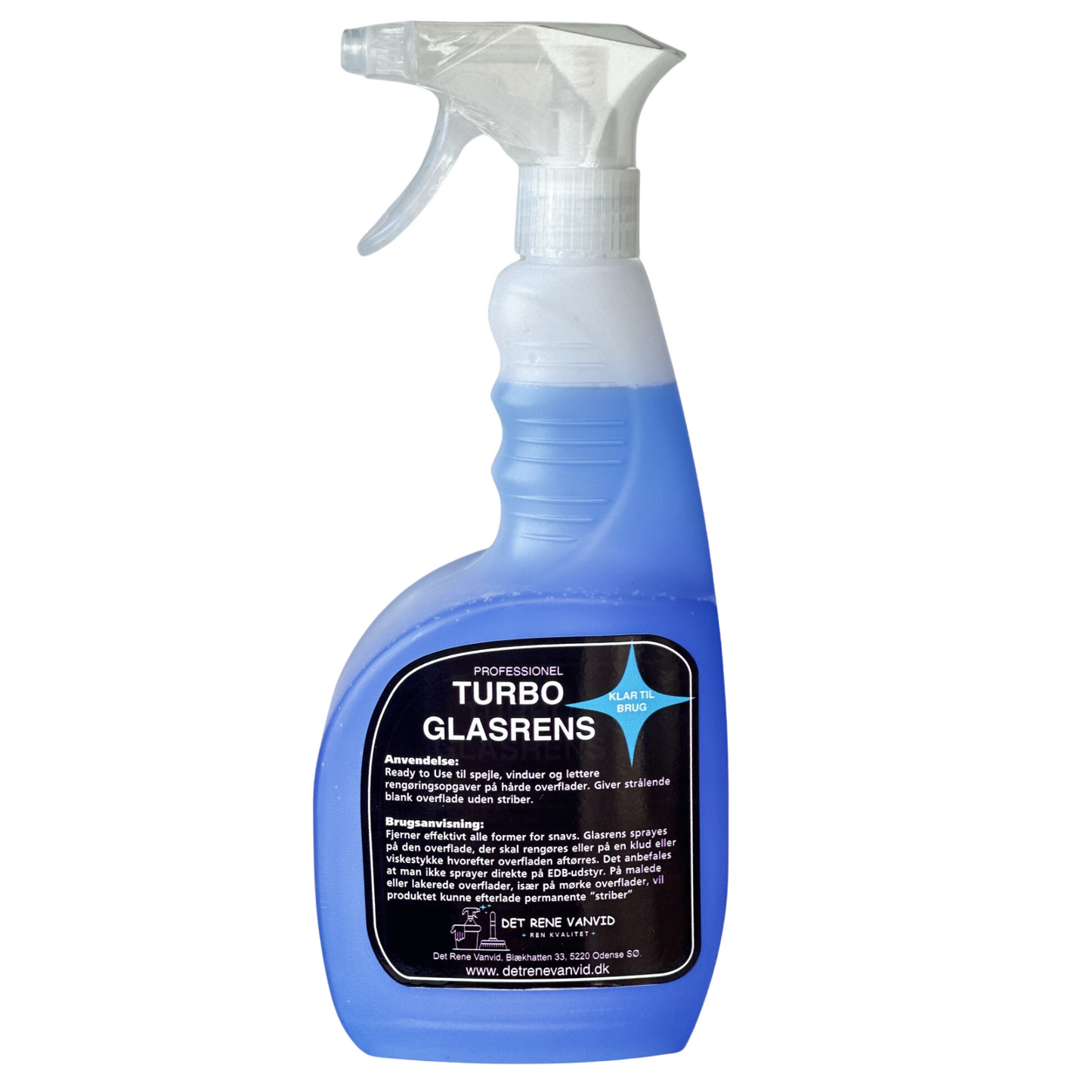 DET RENE VANVID (TURBO GLASRENS 750 ML)