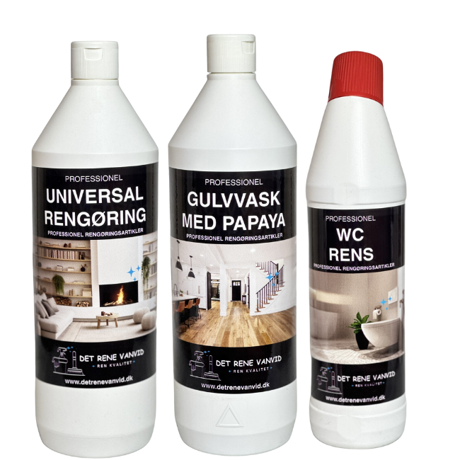 RENGØRINGSPAKKE – ALT TIL ET SKINREN HJEM! 🧽✨