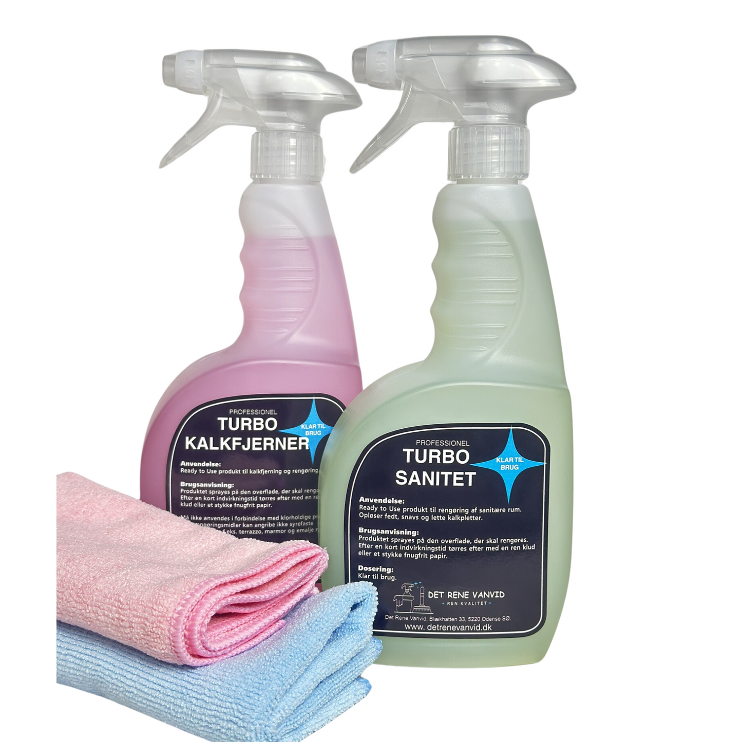 TURBO - KALK & SANITET PAKKE ❤︎