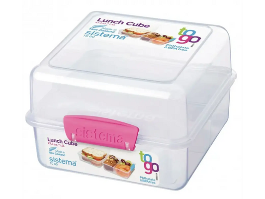 SISTEMA Lunch Cube To Go 1,4 L Pink