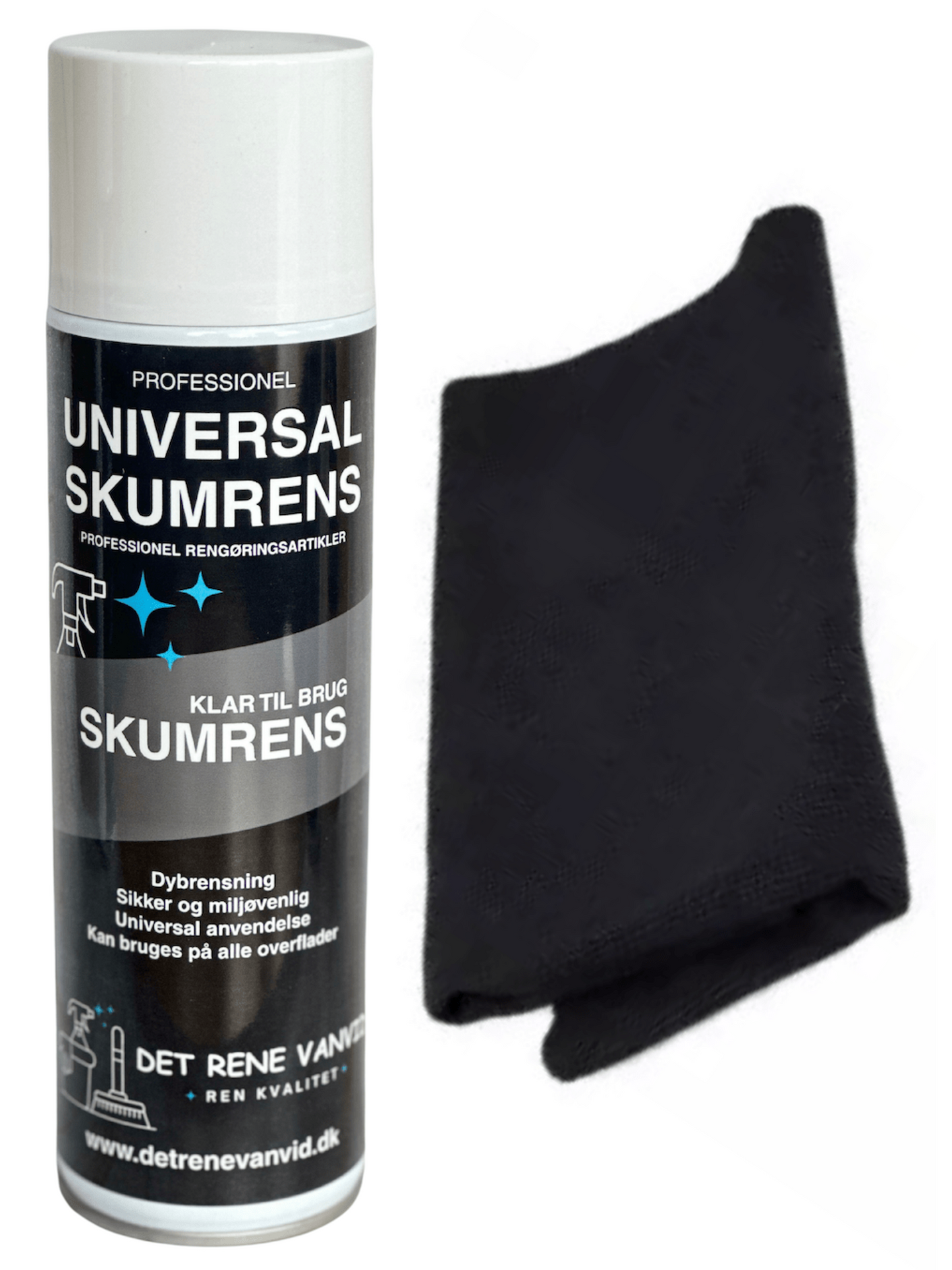 UNIVERSAL SKUMRENS + MICROFIBER KLUD