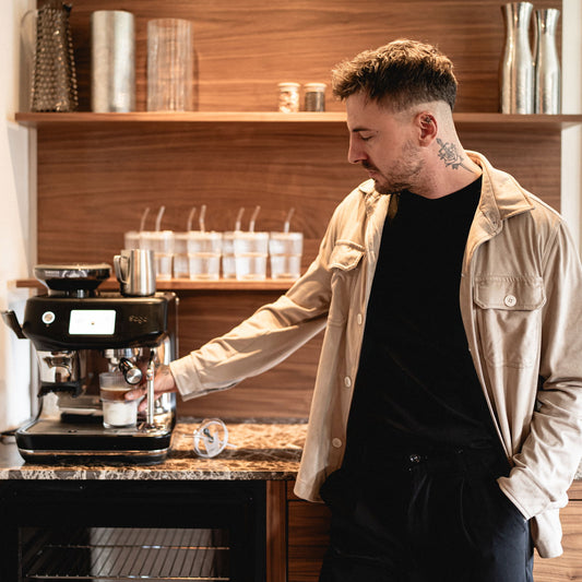 OH - Glaskop med låg og sugerør - 6 Pak