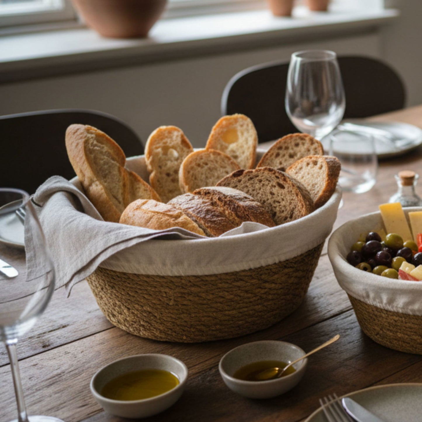 Brød og opbevaringskurve - 3 pak