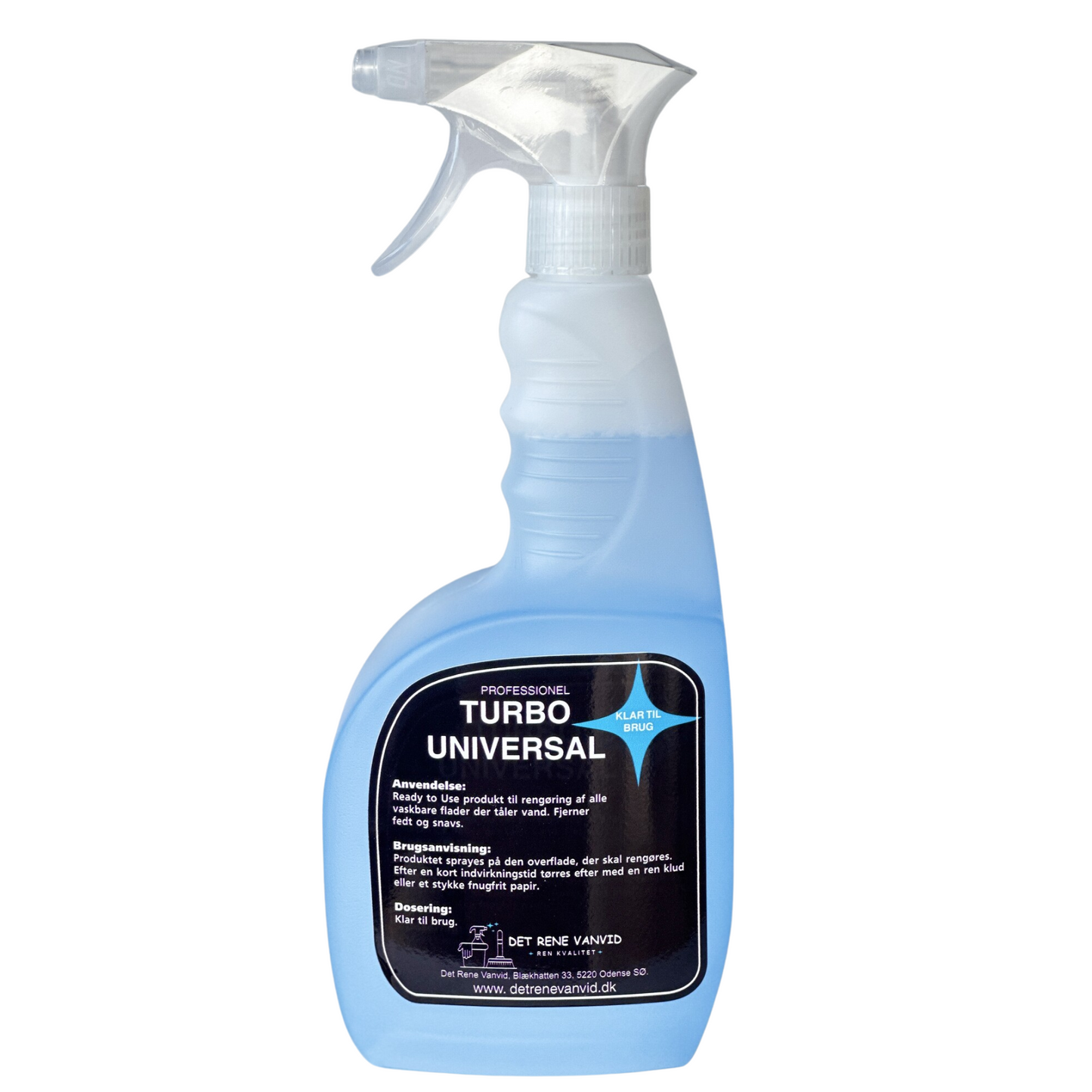 DET RENE VANVID (TURBO UNIVERSAL 750 ML READY TO USE)