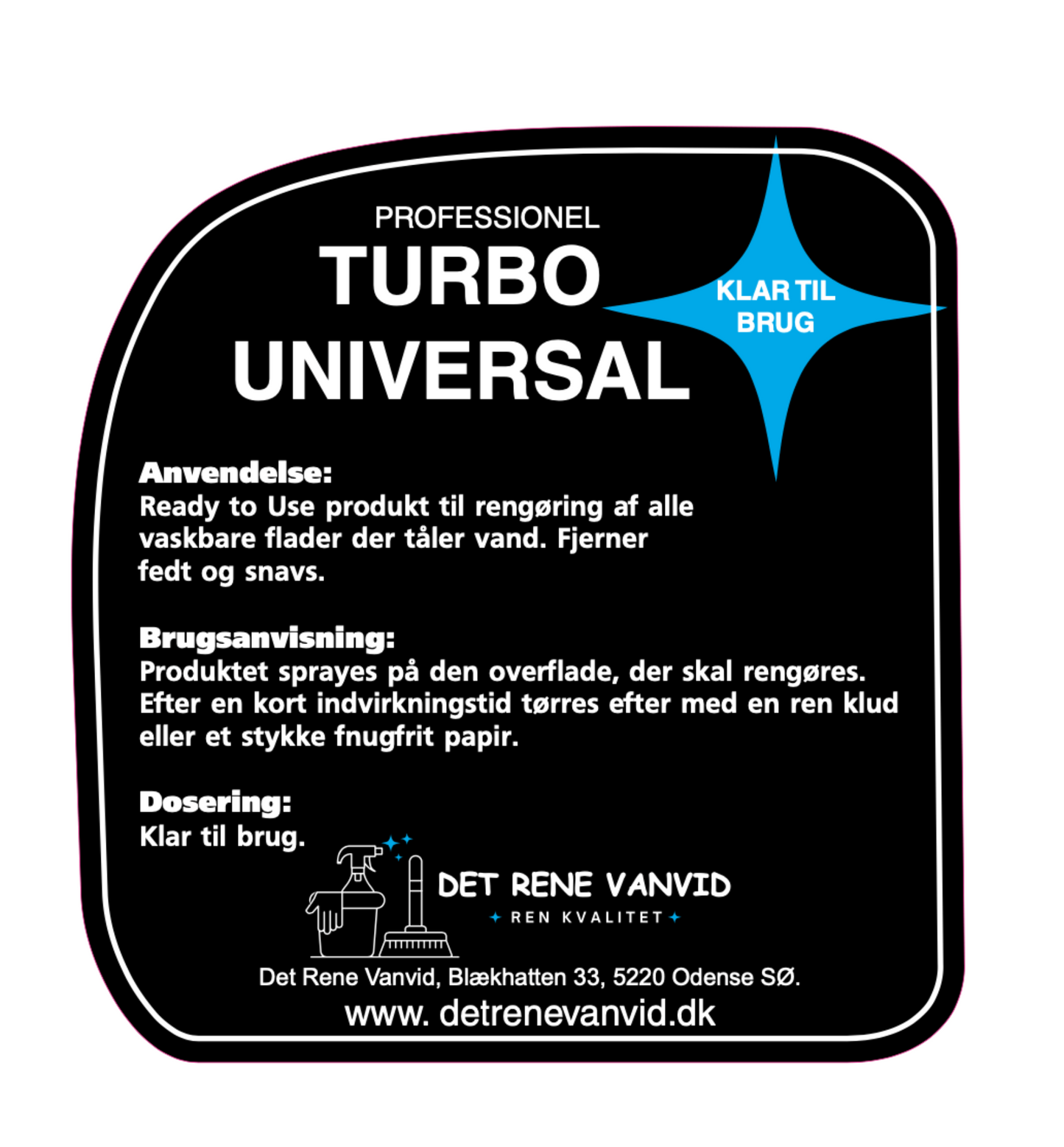 TURBO - KALK & UNIVERSAL PAKKE ❤︎