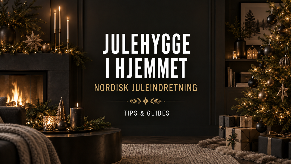 Sådan skaber du julehygge i hjemmet – nordisk juleindretning med lys og dekoration