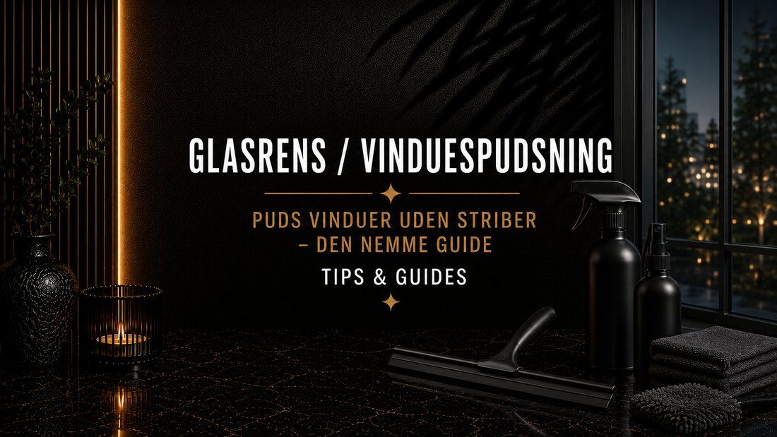 Puds vinduer uden striber – den nemme guide – Det Rene Vanvid