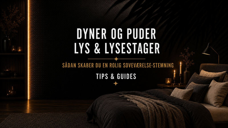 Skab en rolig soveværelse-stemning – Det Rene Vanvid
