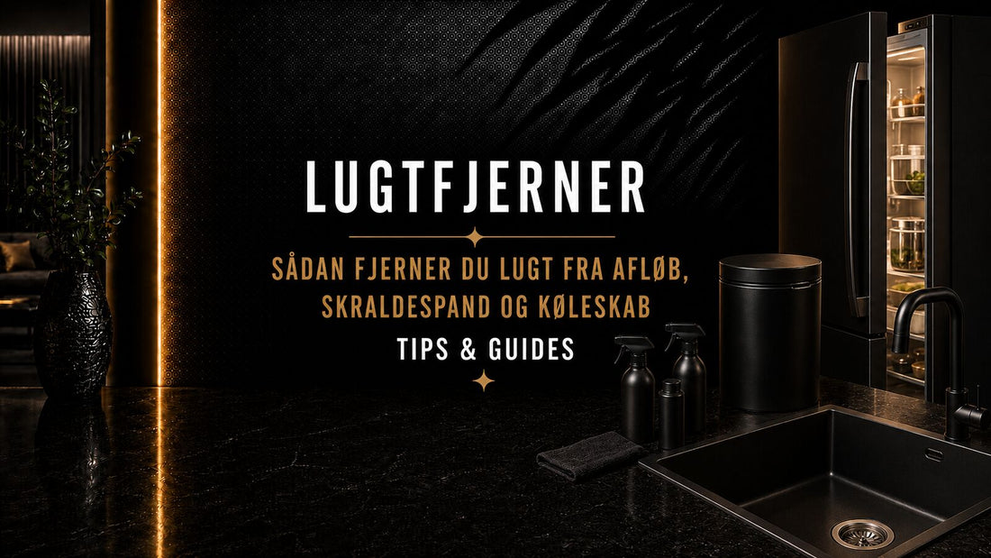 Sådan fjerner du lugt fra afløb, skraldespand og køleskab – Det Rene Vanvid