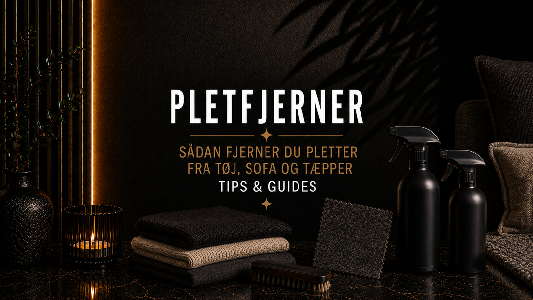 Sådan fjerner du pletter fra tøj, sofa og tæpper – Det Rene Vanvid