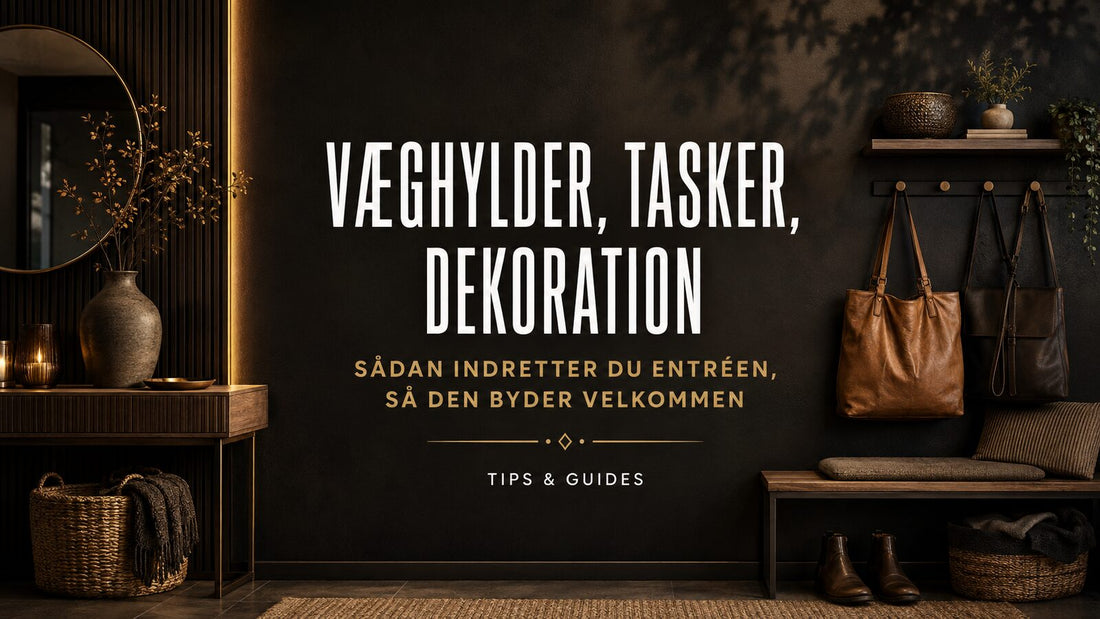 Sådan indretter du entréen, så den byder velkommen – Det Rene Vanvid