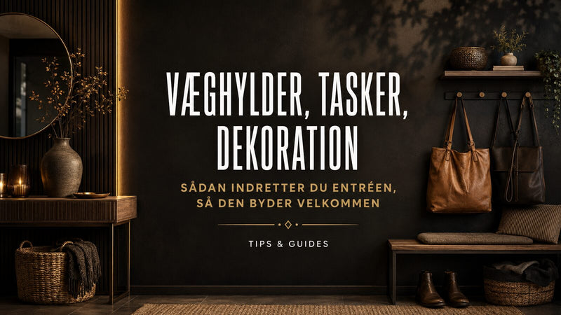 Sådan indretter du entréen, så den byder velkommen – Det Rene Vanvid