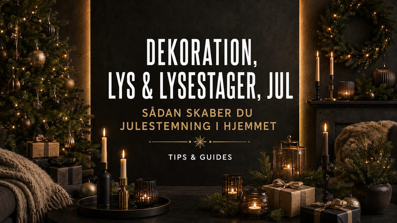 Sådan skaber du julestemning i hjemmet – Det Rene Vanvid