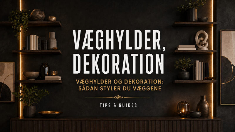 Væghylder og dekoration: sådan styler du væggene – Det Rene Vanvid