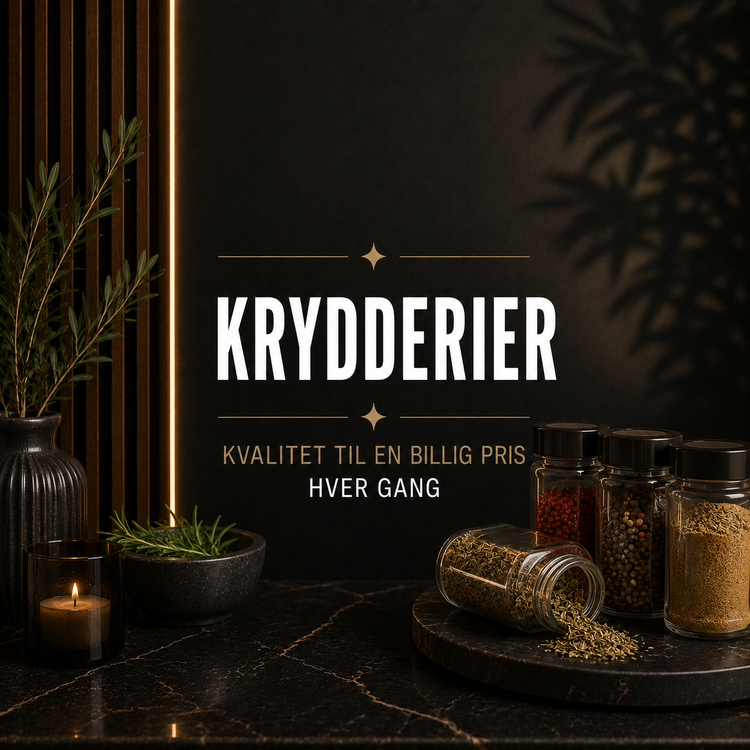Krydderier – krydderier til køkkenet hos Det Rene Vanvid