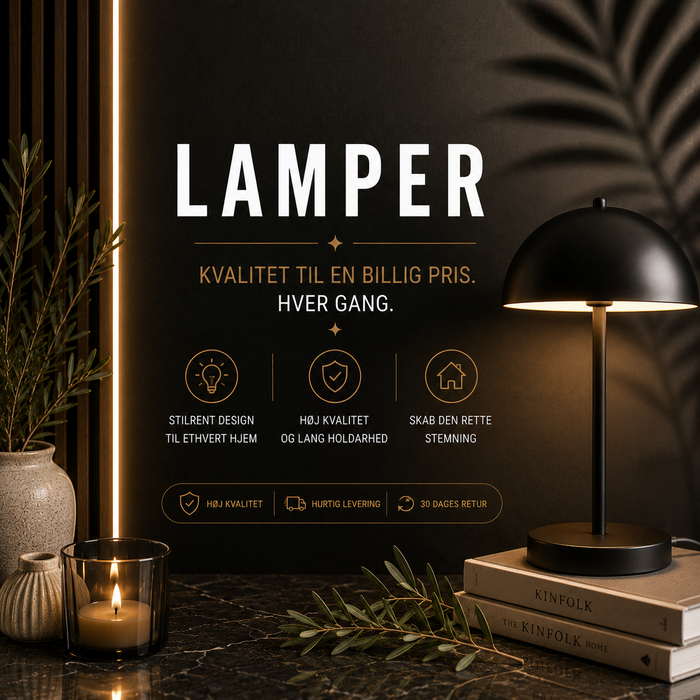 Lamper – lamper og belysning hos Det Rene Vanvid