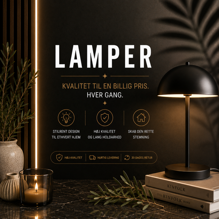 Lamper – lamper og belysning hos Det Rene Vanvid