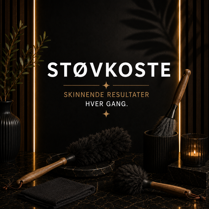 Støvkoste – støvkoste og fejekoste hos Det Rene Vanvid