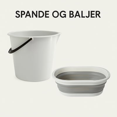 Spande og baljer
