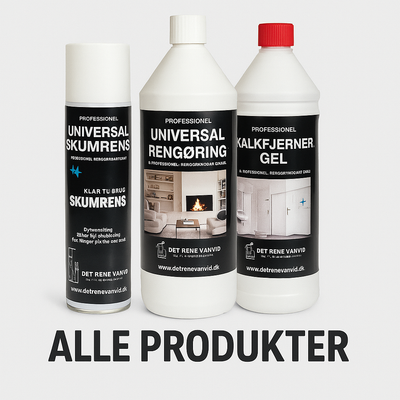 Alle rengøringsprodukter
