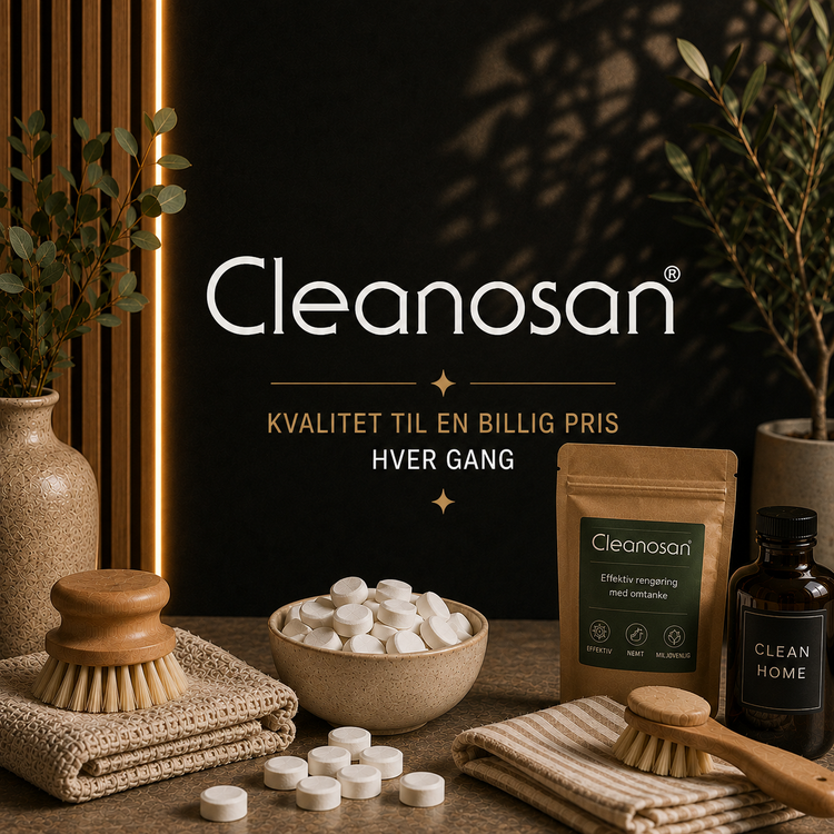 Cleanosan rengøringstabs – rengøringstabs fra Cleanosan hos Det Rene Vanvid
