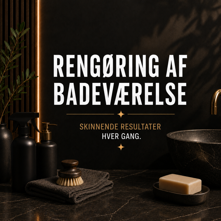 Rengøring af badeværelse – rengøring og tilbehør til badeværelset hos Det Rene Vanvid