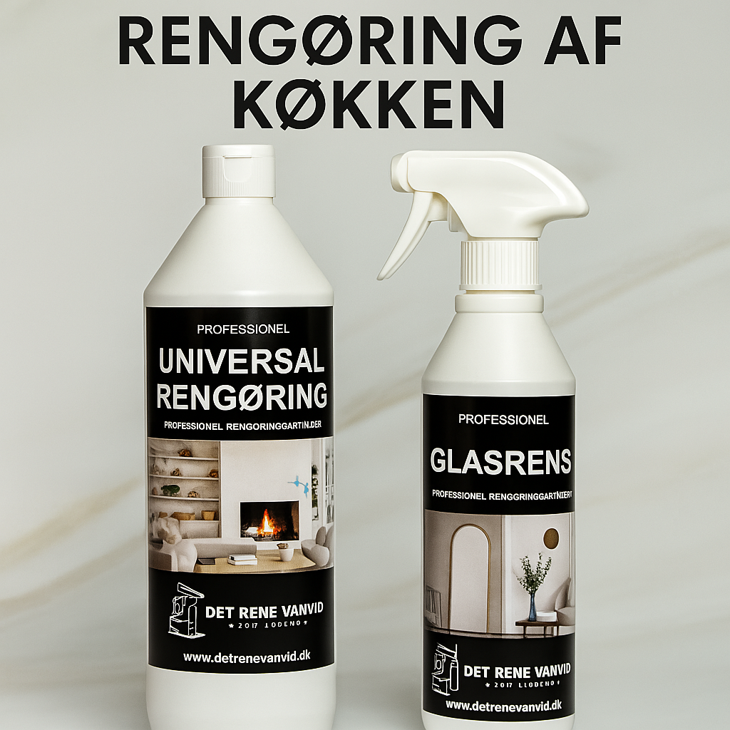 Rengøring af køkken