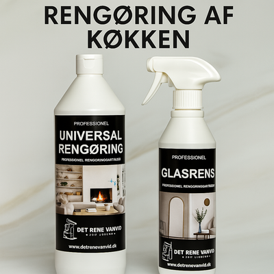 Rengøring af køkken