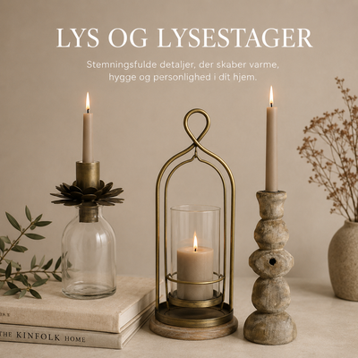 Lys & Lysestager