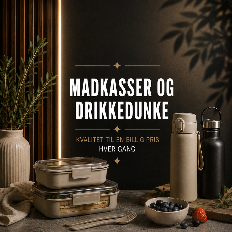 Madkasser og Drikkedunke – madkasser og drikkedunke hos Det Rene Vanvid