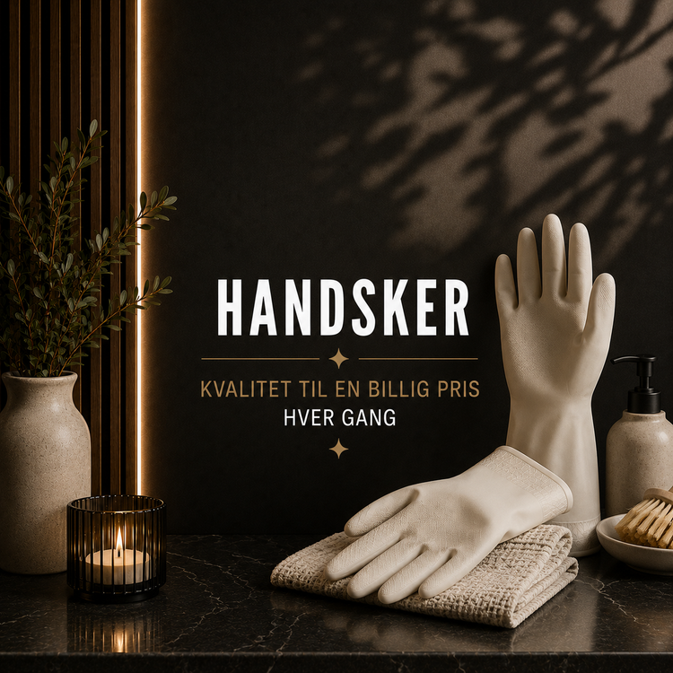 Handsker – rengøringshandsker og engangshandsker hos Det Rene Vanvid