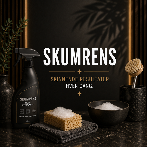 Skumrens – skumrens til effektiv rengøring hos Det Rene Vanvid