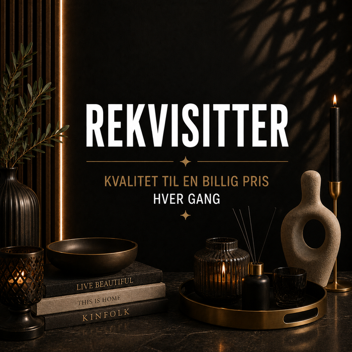 Rekvisitter – rengøringsrekvisitter og tilbehør hos Det Rene Vanvid