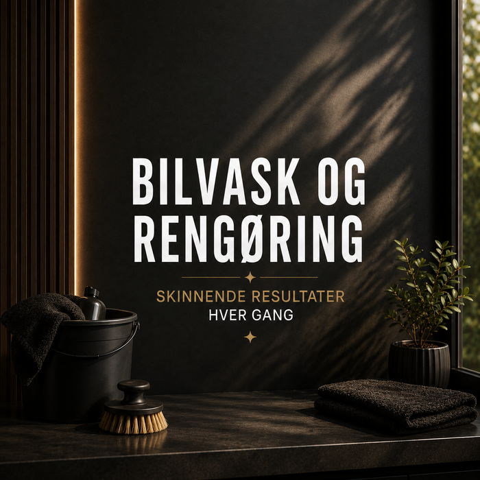 Bilvask og rengøring – produkter til bilvask og bilrengøring hos Det Rene Vanvid