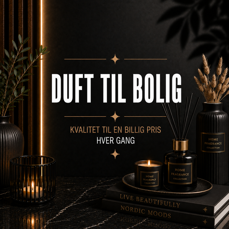 Duft til bolig – duft og dufttilbehør til boligen hos Det Rene Vanvid