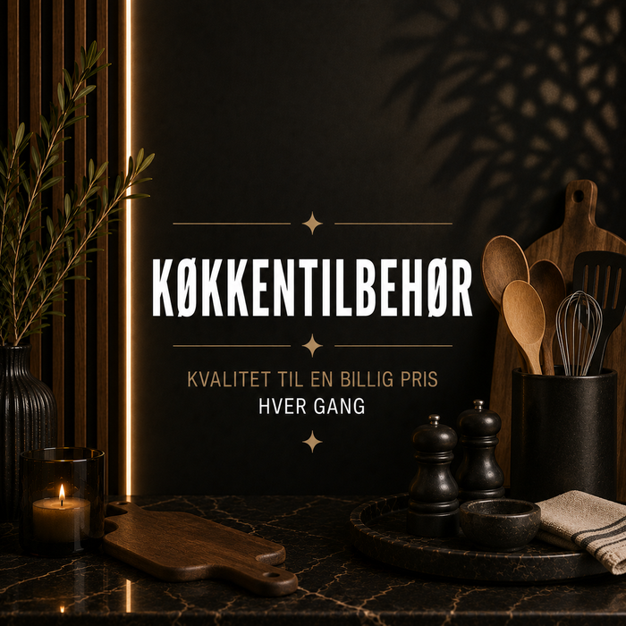 Køkkentilbehør – tilbehør og udstyr til køkkenet hos Det Rene Vanvid