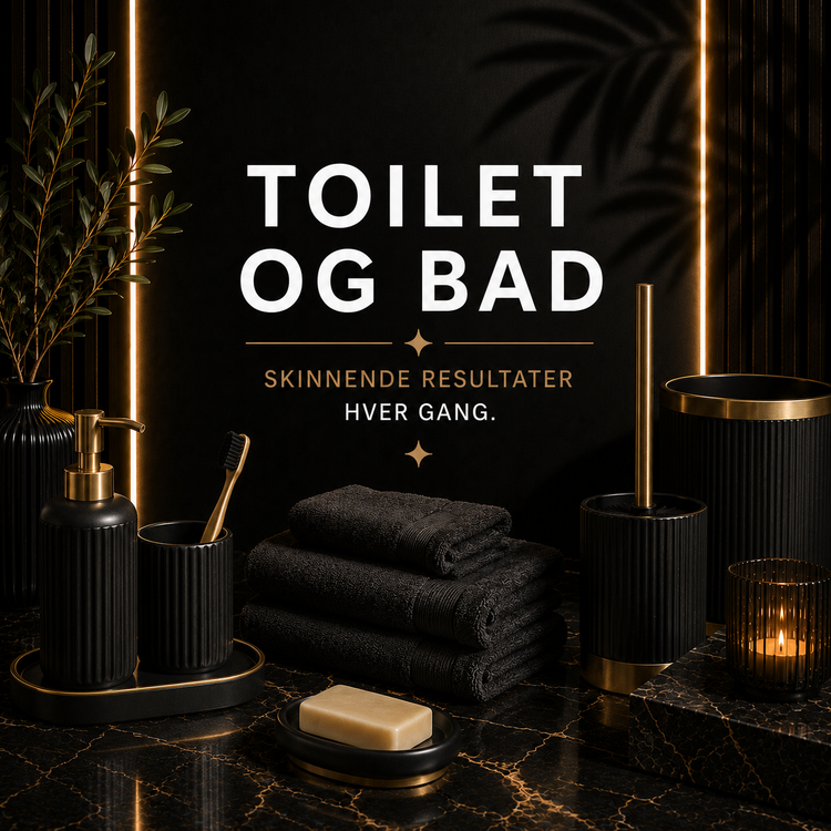Toilet og bad – rengøring til toilet og bad hos Det Rene Vanvid