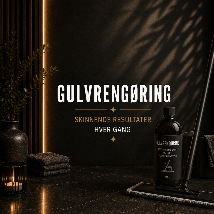Gulvrengøring – produkter til rengøring af gulve hos Det Rene Vanvid