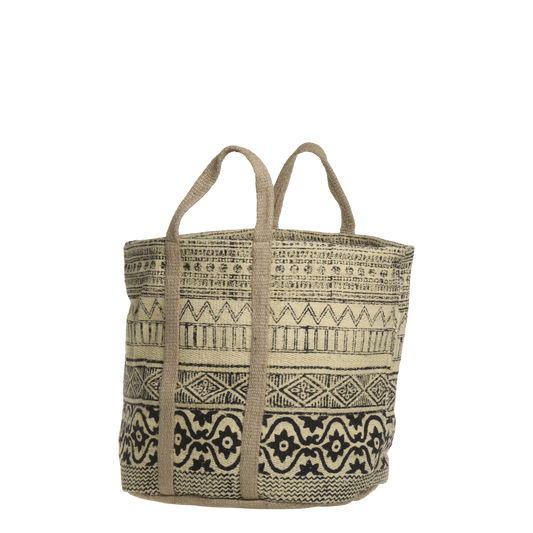 Kurvetaske m. håndtag