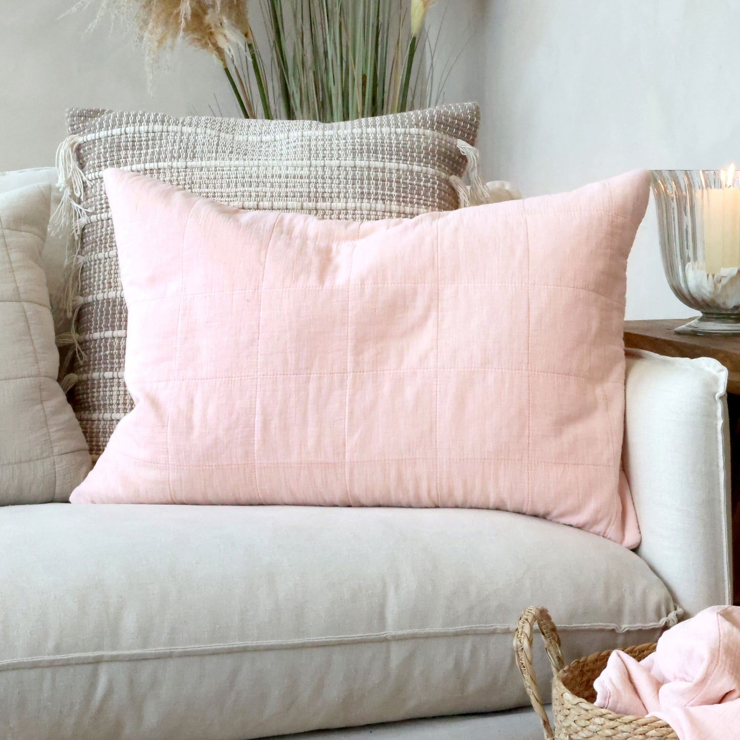 Chic Antique Aix Vintage Pudebetræk Rosa 60x40