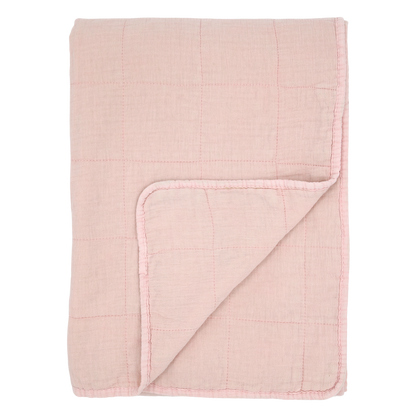 Chic Antique Aix Vintage Quilt - Rosa L180 / B130 cm
