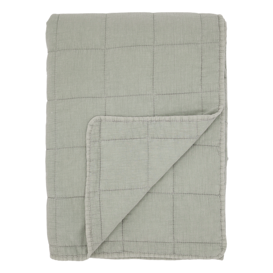 Chic Antique Aix Vintage Quilt - Opal L180 / B130 cm