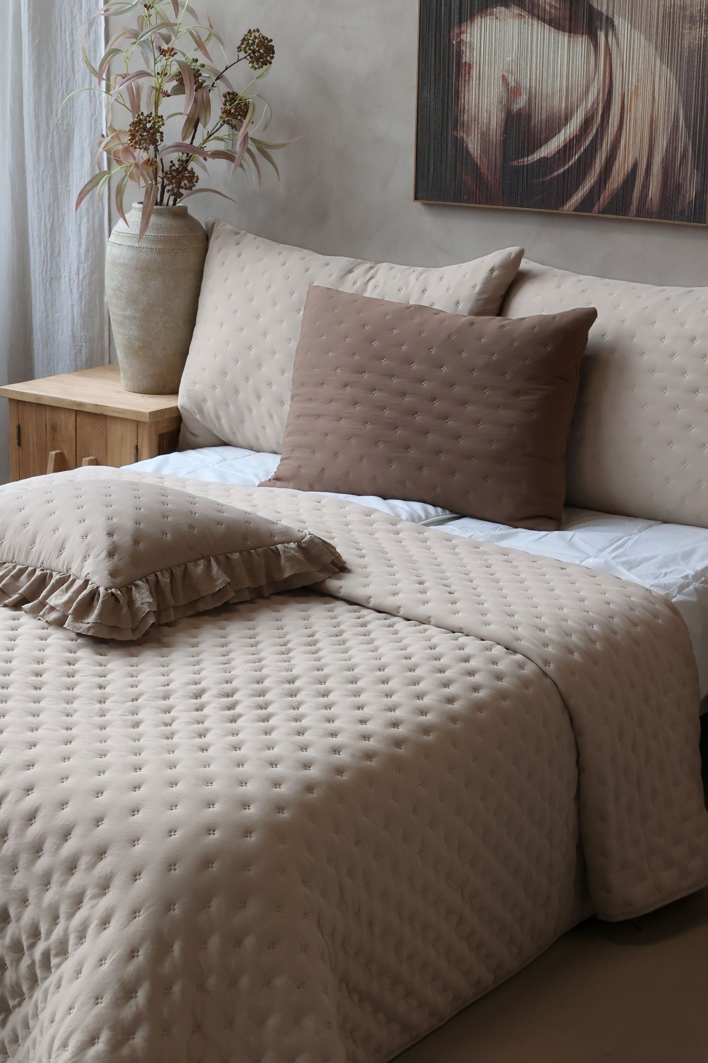 Chic Antique - Aix Soft Quilt Sengetæppe 260 × 240 cm