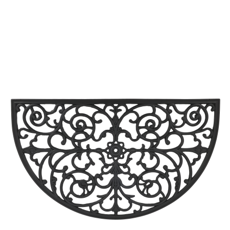 CHIC ANTIQUE FILIGRAN DØRMÅTTE SORT 75 × 45 CM