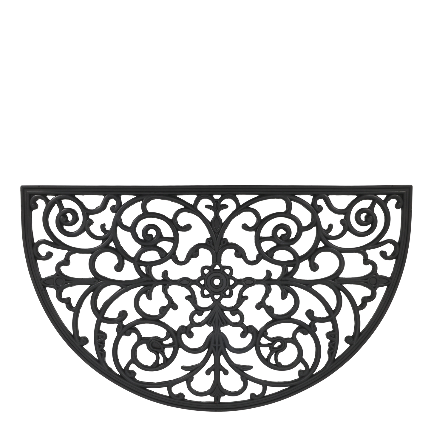 CHIC ANTIQUE FILIGRAN DØRMÅTTE SORT 75 × 45 CM